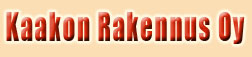 Kaakon Rakennus Oy logo